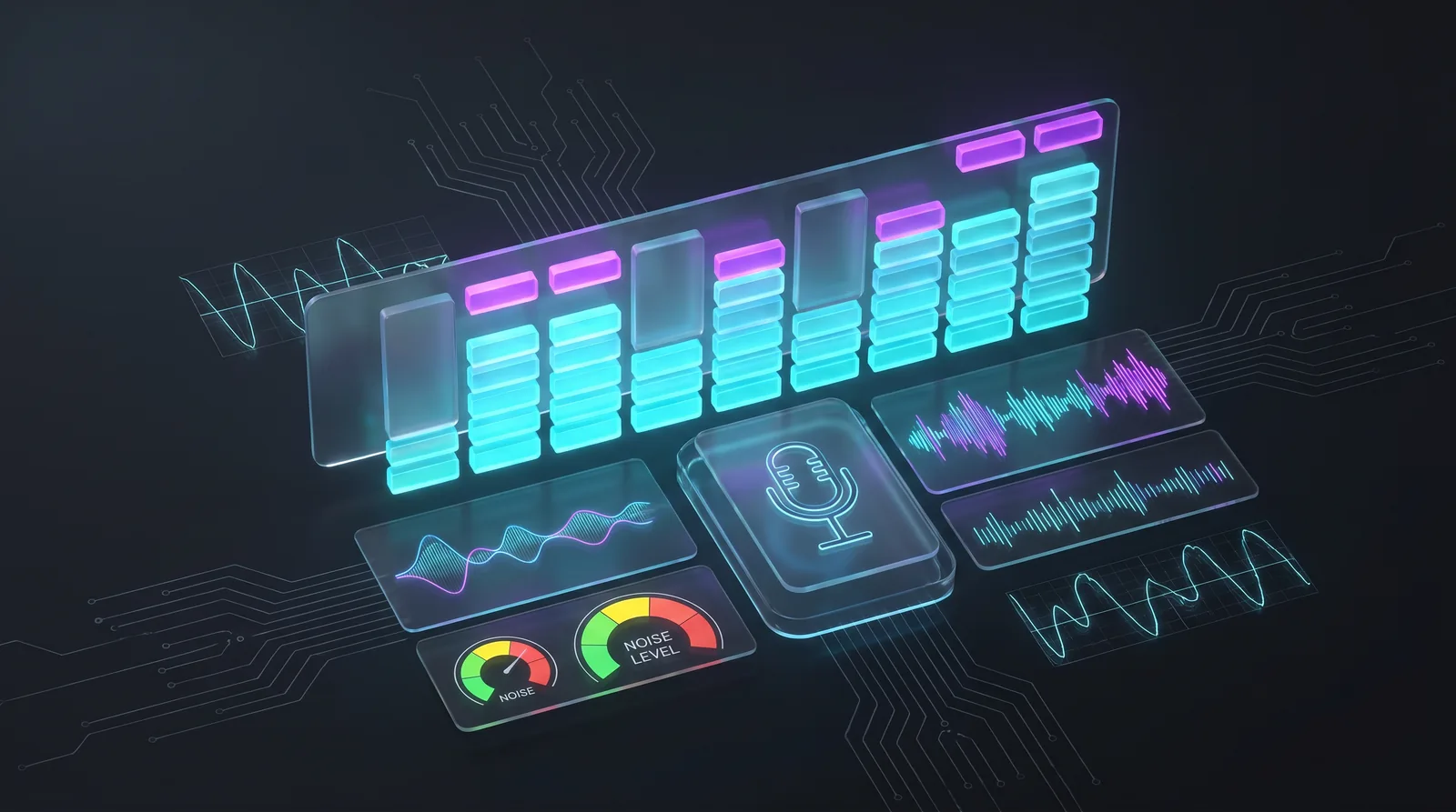 Six specialized noise evidence templates and workflow
